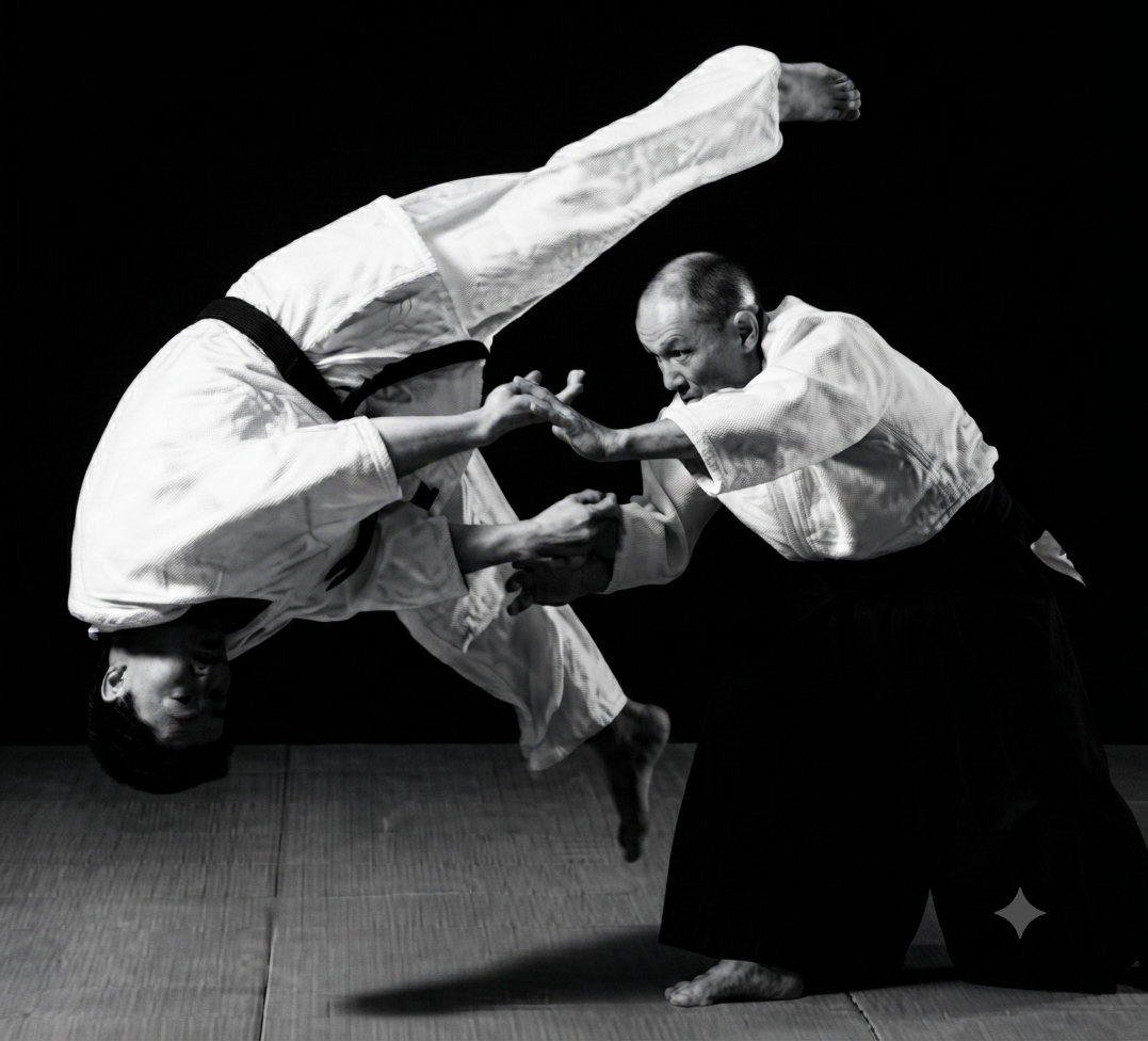 Práctica de Aikido en En Ryū Kan, Providencia